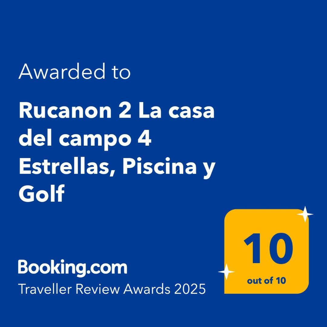 Rucanon 2 La Casa Del Campo 4 Estrellas, Piscina Y Golf Montánchez Dış mekan fotoğraf